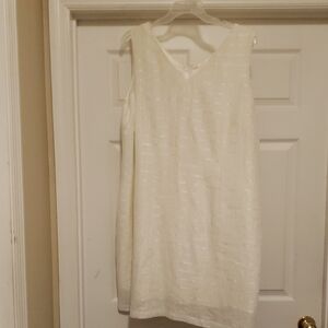 Studio C Shimmering White Fabric